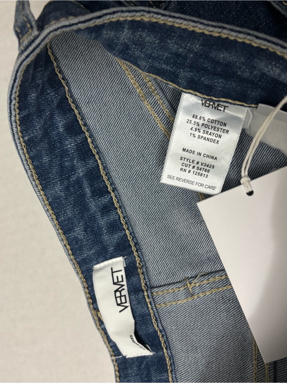 Vervet HIGH RISE LOOSE FIT JEANS Size 29 inseam 32.5 - Picture 6 of 10